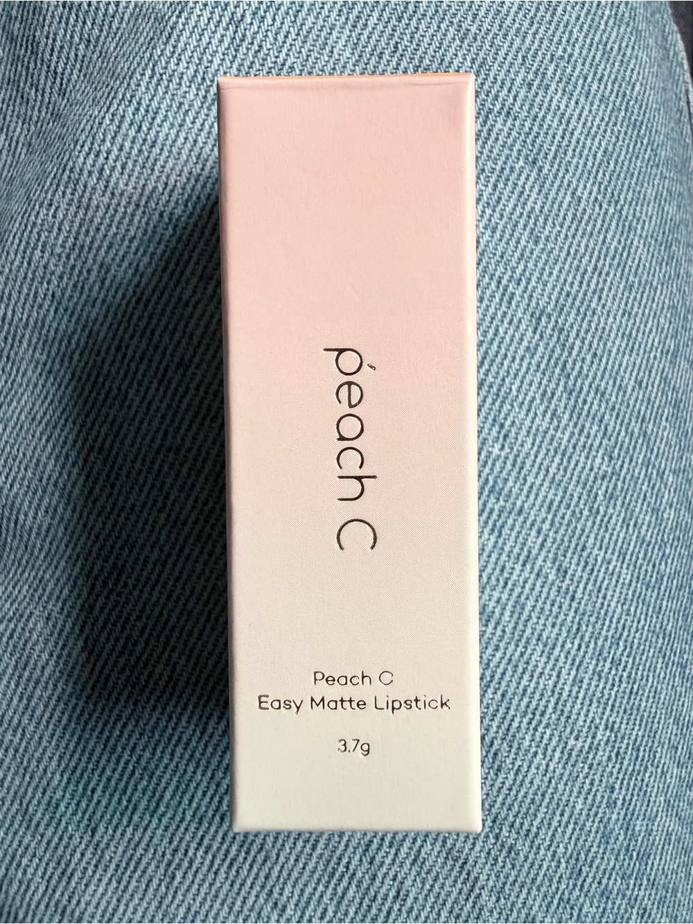Easy Matte Lipstick — Soft Peach Pink 01 Spring Coral Brand New Unused
